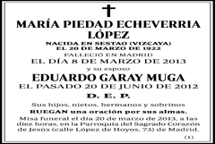 María Piedad Echeverria